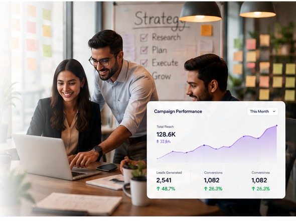 Digital marketing planned around real business goals—not vanity activity. by Nextica Technology
